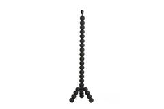 Vloerlamp 35x35x130 cm VEGLIO hout mat zwart