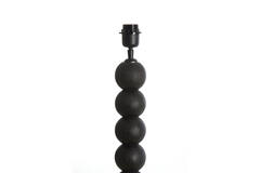 Vloerlamp 35x35x130 cm VEGLIO hout mat zwart