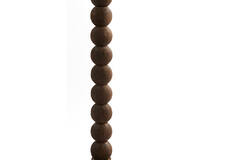 Vloerlamp 35x35x130 cm VEGLIO hout mat donker bruin