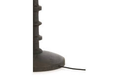 Vloerlamp Ø30x135 cm CECILY hout mat donker roodbruin