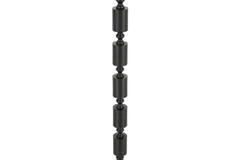 Vloerlamp Ø18x135 cm GITAYA mat zwart