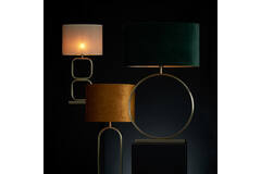 Lamp base 23x11,5x46 cm LUTIKA light gold