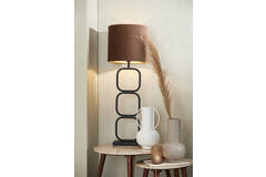 Lamp base 23x11,5x69 cm LUTIKA matt black