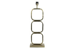 Lamp base 23x11,5x69 cm LUTIKA light gold
