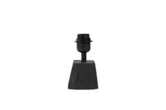Lamp base 11x9x19 cm KARDAN wood matt black