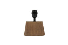 Lamp base 16x10x21 cm KARDAN wood matt brown