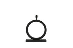 Lamp base 41x13x55 cm TINAR wood matt black