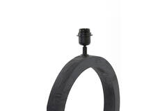 Lamp base 41x13x55 cm TINAR wood matt black