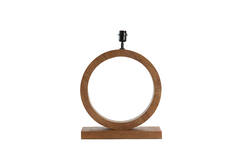 Lamp base 41x13x55 cm TINAR wood matt brown