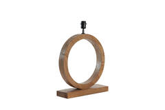Lamp base 41x13x55 cm TINAR wood matt brown