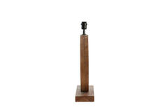 Lamp base 41x13x55 cm TINAR wood matt brown