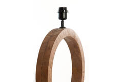 Lamp base 41x13x55 cm TINAR wood matt brown