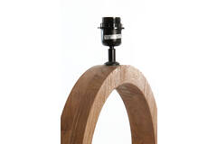 Lamp base 41x13x55 cm TINAR wood matt brown