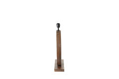 Lamp base 51x13x64 cm TINAR wood matt brown
