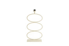 Lamp base 33x17x59 cm STELIUS cream