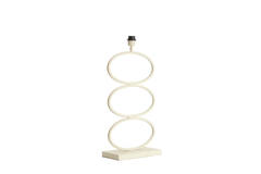 Lamp base 33x17x59 cm STELIUS cream