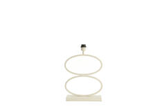 Lamp base 33x17x42 cm STELIUS cream