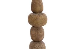 Lampvoet Ø22x72 cm MARREE donker bruin