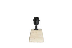 Lamp base 11x9x19 cm KARDAN travertine sand