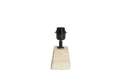 Lamp base 11x9x19 cm KARDAN travertine sand