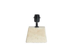 Lamp base 16x10x21 cm KARDAN travertine sand
