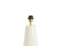 Lamp base Ø16,5x35 cm YELOS shiny cream