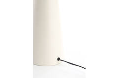 Lamp base Ø16,5x35 cm YELOS matt cream