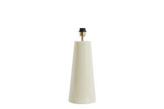 Lamp base Ø18x43 cm YELOS shiny cream