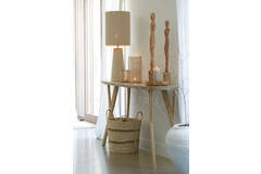 Lamp base Ø18x43 cm YELOS matt cream