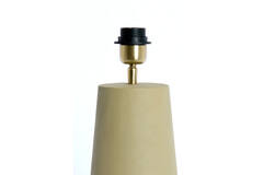 Lamp base Ø18x43 cm YELOS matt green-grey