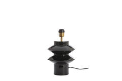 Lamp base Ø22x26 cm PETCH shiny black