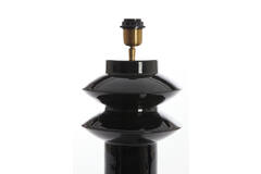 Lamp base Ø22x26 cm PETCH shiny black