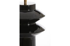 Lamp base Ø22x26 cm PETCH shiny black
