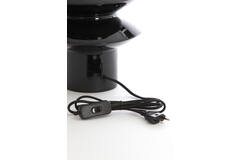 Lamp base Ø22x26 cm PETCH shiny black