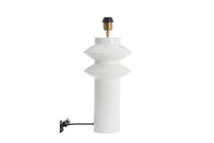 Lamp base Ø22x40 cm PETCH shiny white
