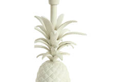 Lamp base 20x19x37 cm PINEAPPLE cream