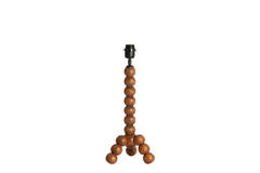 Lamp base 20x20x40 cm VEGLIO wood oil brown