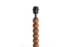 Lamp base 20x20x40 cm VEGLIO wood oil brown