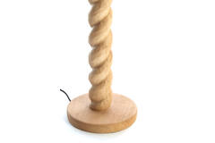 Lamp base Ø15x45 cm NANNO wood matt natural