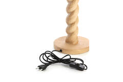 Lamp base Ø15x45 cm NANNO wood matt natural