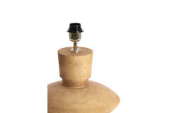 Lamp base Ø31x31 cm FIERA wood matt natural