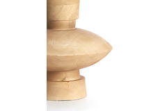 Lamp base Ø31x31 cm FIERA wood matt natural