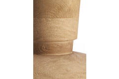 Lamp base Ø31x31 cm FIERA wood matt natural
