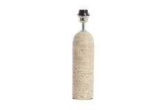 Lampvoet Ø9x28 cm MALAKAI travertin zand