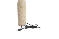 Lampvoet Ø9x28 cm MALAKAI travertin zand