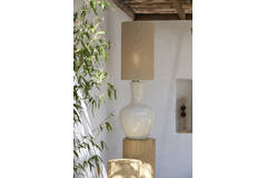 Lamp base Ø46x69 cm NANA shiny cream