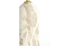 Lamp base Ø9x28 cm MALIKI marble sand