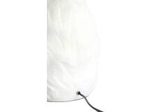 Lamp base 25x20x36 cm MAVELLE cream