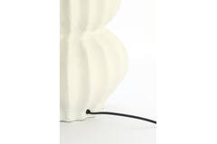 Lamp base 32x30x38 cm KELIAN cream