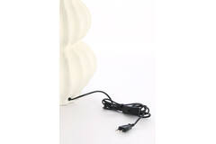 Lamp base 32x30x38 cm KELIAN cream